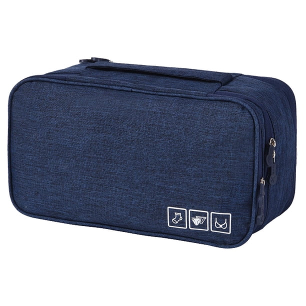 Bolsa de almacenamiento de sujetador portátil de tela Oxford catiónica multicolor, bolsa de almacenamiento de ropa interior en capas MFZFUKR BST3055296-2