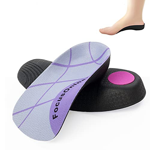 Suede Memory Foam Orthotic Insole Arch Support Orthopedic Insoles Shoe Pads DP 
