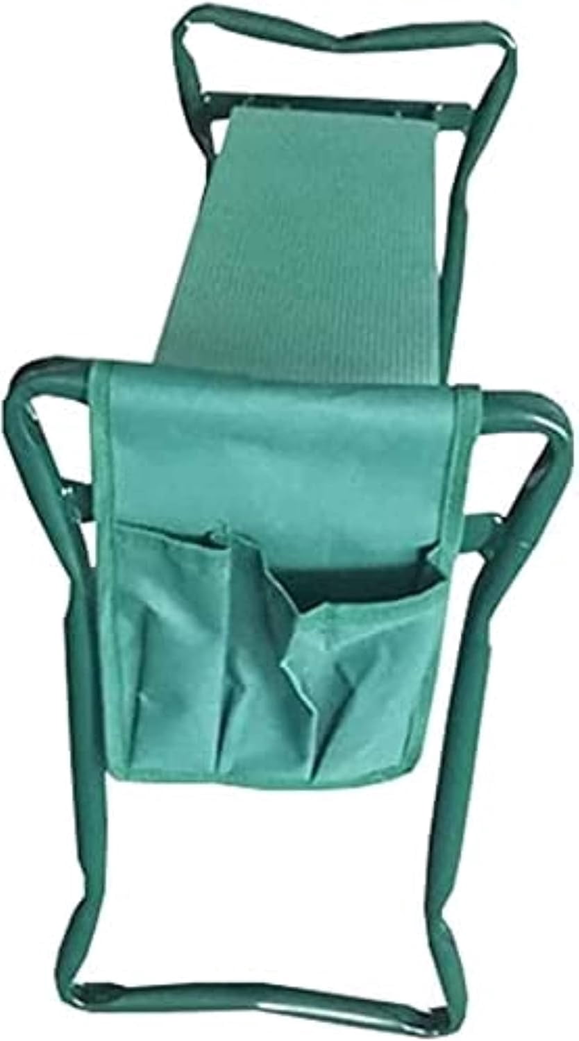 Garden Kneeler and Seat Heavy Duty Portable Folding Outdoor Lawn Patio Comfortable Soft Foam Kneeling Pad and Bench Seat Chair Stool Gardening Hand Tools