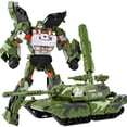 thumbnail image 2 of Tanque de transformación militar, figuras de acción, coche blindado, Robot, plástico ABS, película 4, Anime clásico, regalos para niños Fivean unisex, 2 of 2
