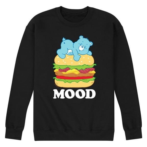 Care Bears - Mood Bedtime Bear Burger - Men's Crew Fleece Sweatshirt