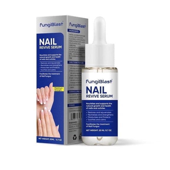 FungiBlast Toenail Fungus Treatment Serum – Extra Strength Nail Fungus Repair & Renewal for Toenail and Fingernail, 0.7 fl oz
