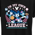thumbnail image 3 of Disney - In My Own League - Women's Short Sleeve Graphic T-Shirt, 3 of 5
