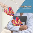 thumbnail image 6 of Spiral Notebook,College Ruled Journal,8.26" x 5.71" 50 Sheets/100 Pages,2 Pack - Colorful Flower Abstract Floral, 6 of 7