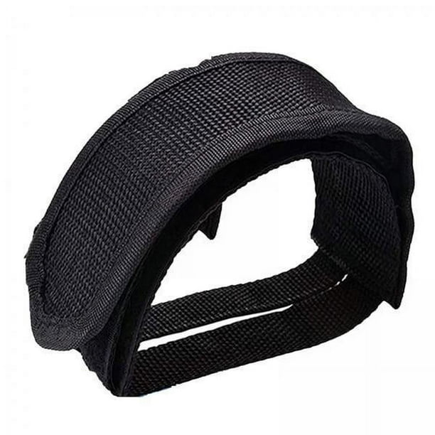 Correas para pedales de bicicleta,Correas para pedales de bicicleta para adultos,bicicleta de carretera,Correa universal para pies de bicicleta,cinta con clips para los dedos del pie,Correas