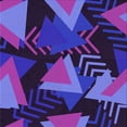 thumbnail image 1 of Ahgly Company Indoor Square Patterned Indigo Purple Area Rugs, 8' Square, 1 of 6