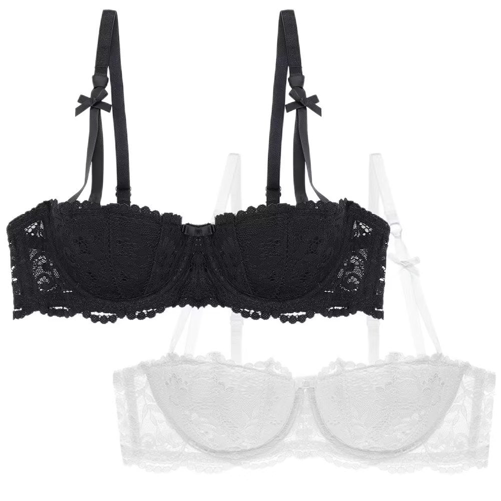 Lace Push Up Bra 1/2 Cup Sexy Super Gather Bras For Women Female Lingerie B  C Cup Floral Underwear Underwire Brassiere From Xiamen2013, $44.09