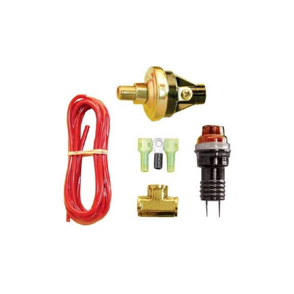 Longacre® 52-40000 Gagelites Warning Light Kit, 20 psi Oil