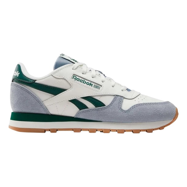 Tenis Reebok Mujer Classic Leather Gris Azul Casual marron 3.5 MX