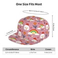 thumbnail image 4 of Kdxio Cartoon Chicken Print Snapback Hat for Men Women,Adjustable Baseball Cap, 4 of 7