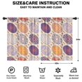thumbnail image 2 of Blackout Kids Curtains,Boho Bohemia Flower Childrens Insulated Curtains Set Of 2,Bedroom Essentials,Toddler Room Decor 42"x54"(106x137cm), 2 of 4