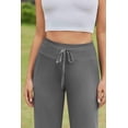 thumbnail image 4 of PINSPARK Wide Leg Yoga Pants Women High Waisted Workout Pants UPF 50+ Drawstring Sweatpants with 4 Pockets, 4 of 8