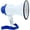 Multi-Color, variant on Megaphone Bullhorn Cheer Horn Mic Recording Siren Blow Horn Rechargeable battery Hand Held Mega Phone Loudhailer