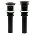 thumbnail image 4 of Novatto NP-U193902FBMB-O Rectangular Undermount Black Porcleain Sink with Overflow, Matte Black Drain, 4 of 4