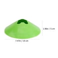 thumbnail image 2 of TAILTOSS 10Pcs Red Football Training Accessories for Sports Enthusiasts, 2 of 7