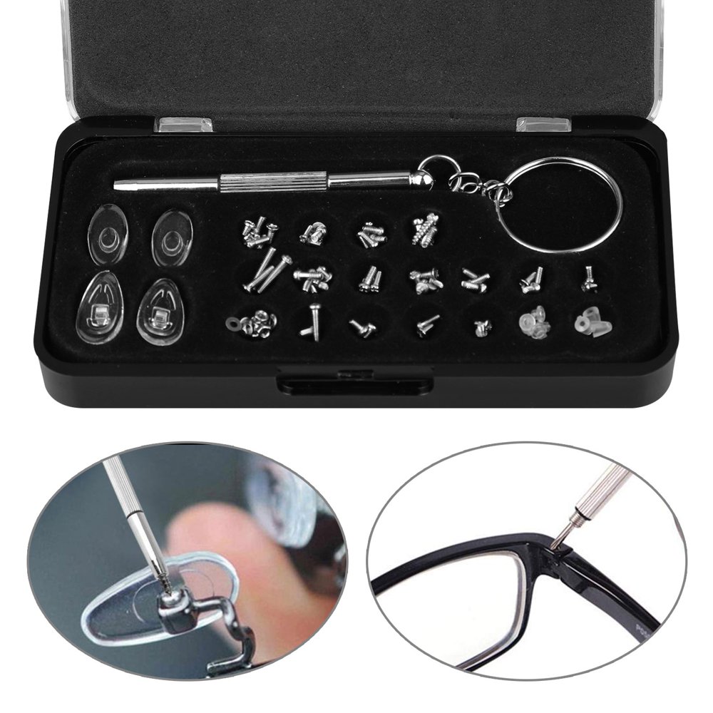 Eyeglass Repair Kit, EEEkit Micro Eyeglass Sunglass Spectacles Watch