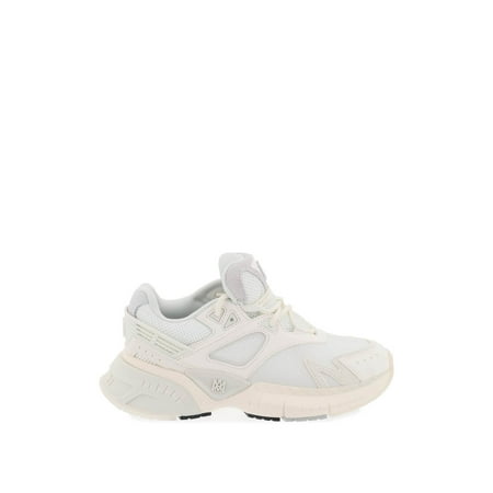 

Amiri Mesh And Leather Ma Sneakers In 9 Women
