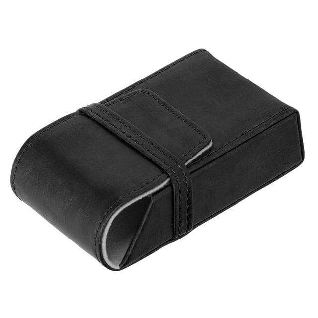 Case Holder, 20 Capacity Lightweight Versatility Practical PU Leather Box Fine Workmanship For Home Black,Coffee,Blue,Apricot