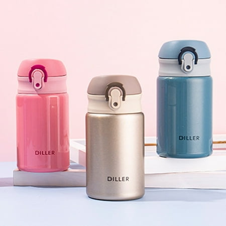

Archer 300ML Vacuum Flask Flip Lid Heat Preservation Compact Design Mini Insulated Stainless Steel Bottle for Home
