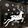 thumbnail image 5 of Merry Christmas Windows Sticker, Santa Snowman Deer Sticker Decor, Gingerbread House Window Clings for Christmas Decor, Xmas Snowflake Wall Decoration, Xmas Gift Stickers for Kids Room Doors Wall, 5 of 6