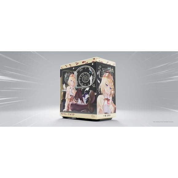 Gabinete Hyte Y40 Amelia Watson Bundle M ATX