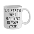 thumbnail image 2 of Appreciation Architect 15oz Mug, You are the best architect in your, Present For Men Women, Motivational Gifts From Boss, Architecture, Design, Gift ideas for architects, Gifts for design lovers,, 2 of 2