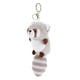 thumbnail image 1 of Llavero de mapache de peluche, llavero de animal de peluche suave y adorable, colgante de juguete para bolso o cartera., 1 of 7