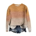thumbnail image 2 of POROPL Women Sweaters Long Sleeve Sweater Casual Oversized Print Blouse Top Size S-XXL, 2 of 4