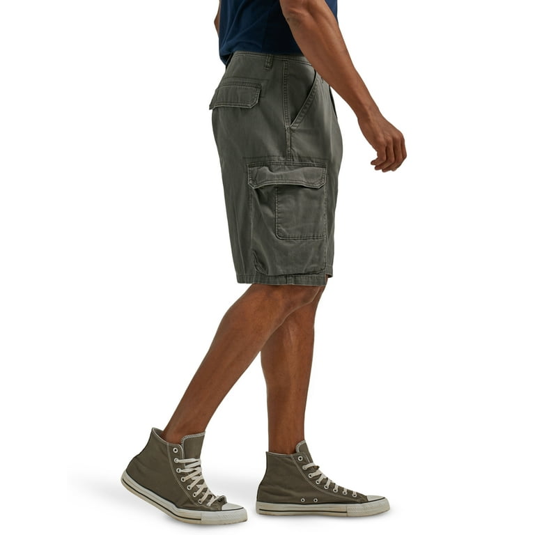 Wrangler big men's store cargo short with stretch