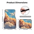thumbnail image 5 of Fuzoiu Cloud Sleeping Cat Print Carpet Floor Mats for Car,Car Foot Mat Set,Universal Fit 4 Piece Mat Pad Set,Fits Most Cars Trucks Vans Sedans SUV Auto Carpet Mat Se, 5 of 7