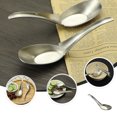 thumbnail image 2 of 1pc Sopa de acero inoxidable Sopa de acero espesas Cuchara de salsa Cocina Vedina de plata, 2 of 6