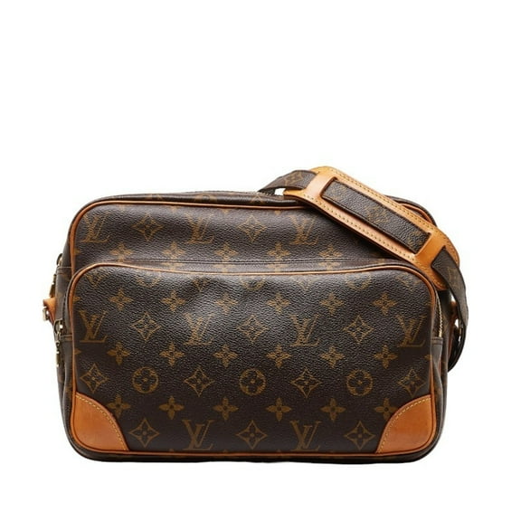 Pre-Owned Louis Vuitton Monogram Nile Shoulder Bag M45244 Brown PVC Leather Women's LOUIS VUITTON (Good)