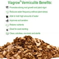 thumbnail image 4 of Viagrow Coarse and Chunky Vermiculite by Viagrow, Made in America (16 Qts / 4 Gallons / .53 CF / 1 Pack), 4 of 6