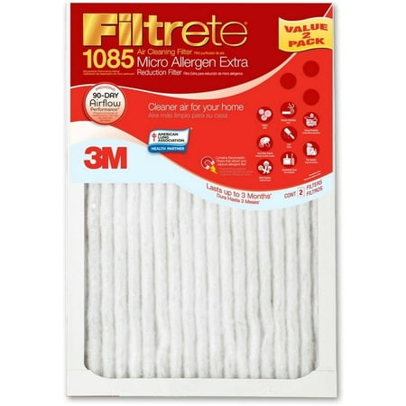 Electrostatic Pleated Air Filter 1085 MPR Residential 20 X 25 X 1 Inch
