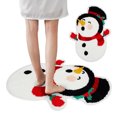 thumbnail image 3 of Alfombra Baño Alfombras Navidad Antideslizante 23 '' X 15 Absorbente Lavable Al Aire Libre Interior Decoraciones Navideñas, 3 of 9