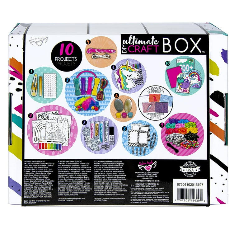 Fashion Angels Ultimate D.I.Y. Craft Box 10 Projects, Craft Box