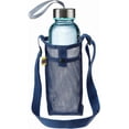 thumbnail image 5 of Water Bottle Bag, Mesh Portable Bottle Holder Carrier Adjustable Shoulder Strap for Sports Hiking Camping, 5 of 6