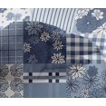 thumbnail image 5 of oneOone Viscose Chiffon Dusty Blue Fabric Florals Sewing Craft Projects Fabric Prints By Yard 42 Inch Wide, 5 of 6
