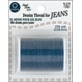 thumbnail image 2 of Coats & Clark Blue Denim Polyester Sewing Thread, 300 Yards, 2 of 2
