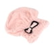 thumbnail image 5 of Gorro De Ducha, Gorro De Baño De Lana De Secado Rápido Para Mujer, Y Esponjoso Con Decoración De Lazo Súper Elástico, 5 of 7
