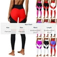 thumbnail image 3 of Gamivast High Waist Leggings for Women Color Block Stretchy Tummy Control Compression Legging Slim Fit Casual Seamless Gym Workout Pants, 3 of 8