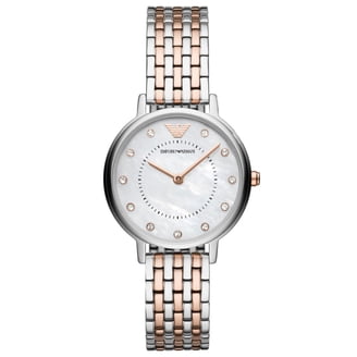 EMPORIO ARMANI LADIES LUXURY ULTRA SLIM CLASSIC WATCH AR1711 NEW GENUINE EMPORIO ARMANI WOMENS WATCH AR1411 CERAMIC BLACK  main image 2