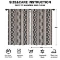 thumbnail image 2 of Blackout Kids Curtains,Boho Bohemia Geometric Line Art Childrens Insulated Curtains Set Of 2,Bedroom Essentials,Toddler Room Decor 52"x84"(132x213cm), 2 of 4