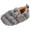 Gray, variant on Quealent Toddler Slippers Wide Cozy Boys Girls House Slippers Non-slip Kids Soft Plush Indoor House Shoes for Winter Warm Khaki for Size 3.5