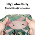 thumbnail image 7 of Jiueut Pink Axolotl Medical Rollator Walker Seat & Back Cat Covers for Women 2 Piece Soft Seat Cushion for a Rollator Walker Outdoors Protective Covers for Walker, 7 of 7