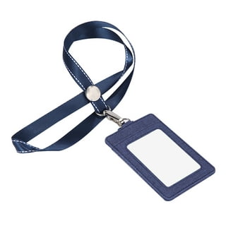 ID Badge Card Plastic Pocket Holder Clear Pouches for lanyards 98 x 86mm
