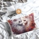 thumbnail image 5 of Balery White Red Cat Couple Funda de Cojín Estampada, Regalos para Mujeres, Regalos de Amor para Ella, Regalos para Novia o Esposa, Funda de Almohada-16"x24", 5 of 6
