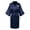 Blue, variant on TIMIFIS Silk Robes for Women Plus Size Bride Bridesmaid Party Satin Bathrobe V Neck Sleepwear Loungewear Dressing Gowns with 3/4 Sleeve - Spring/Summer