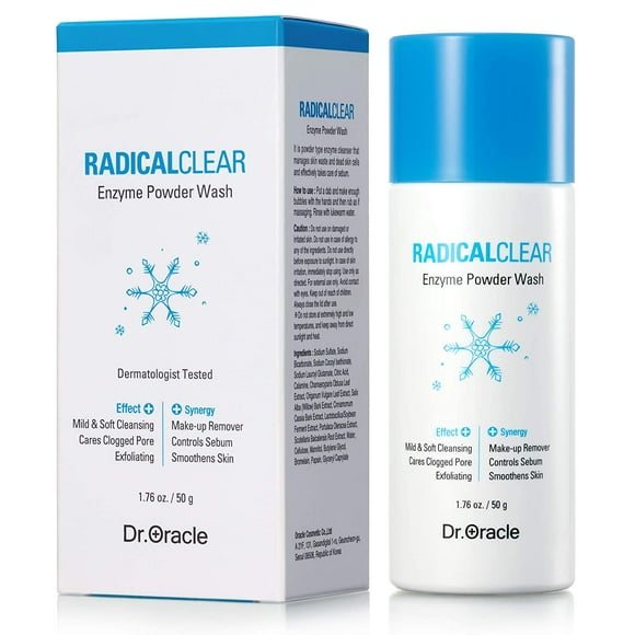 Dr. Oracle Radical Clear Enzyme Powder Wash 50g