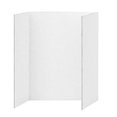 thumbnail image 4 of Chok 4 Pcs Panneaux d'Affiche Trifold Petits Panneaux de Présentation Blancs Ondulés Panneau d'Affichage d'Affaires Trifold, 4 of 7